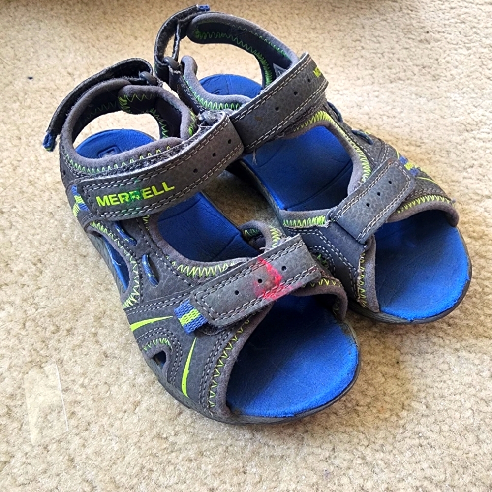Merrell sz 13 gray panther sandals